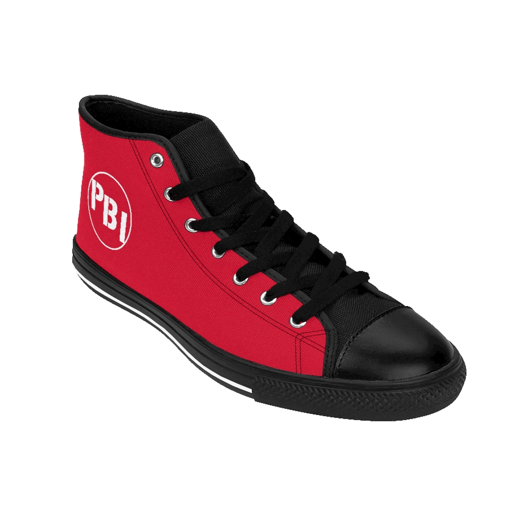 PBI RED Men's Sneakers - PipeBomB Industries