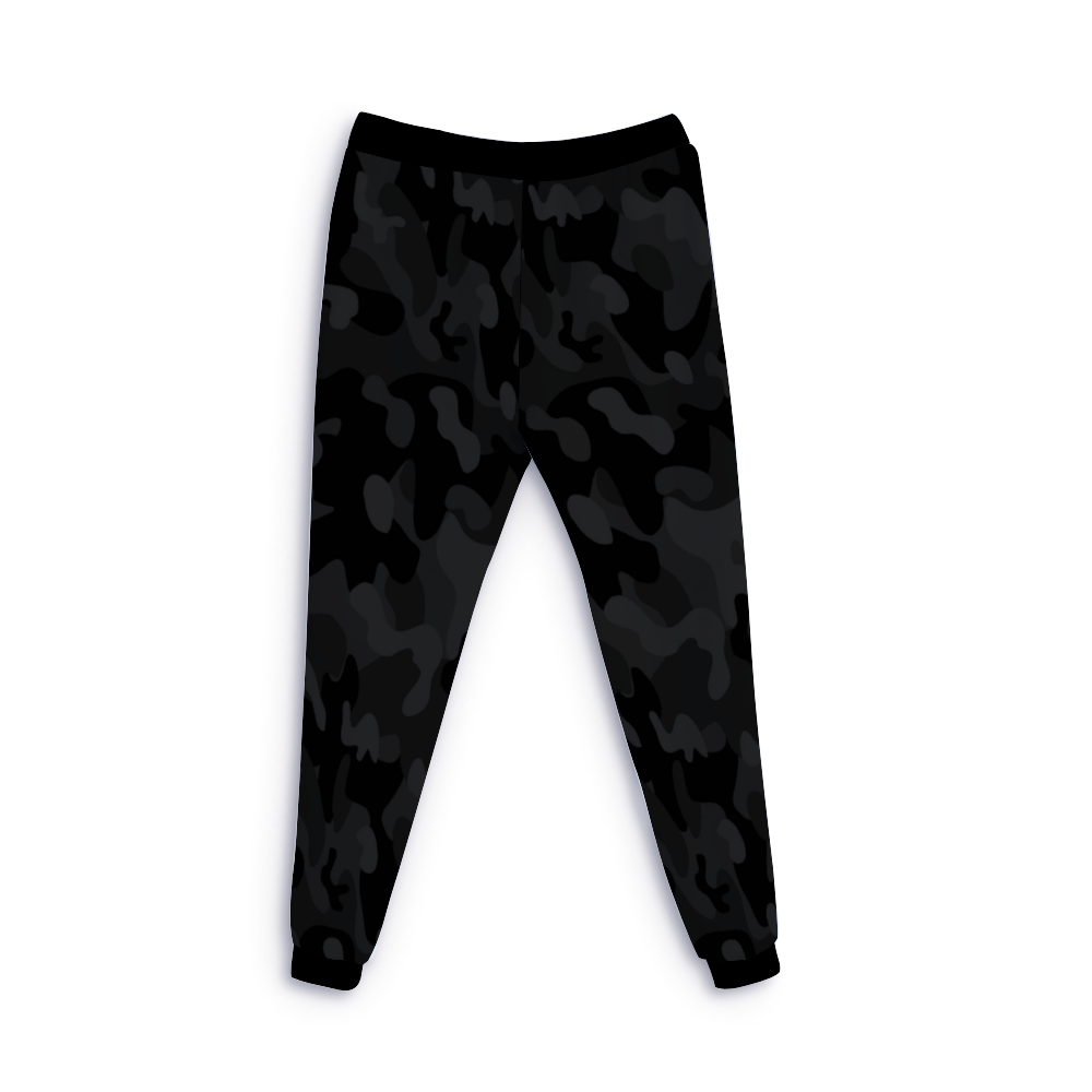 SP Black Camo Joggers - PipeBomB Industries